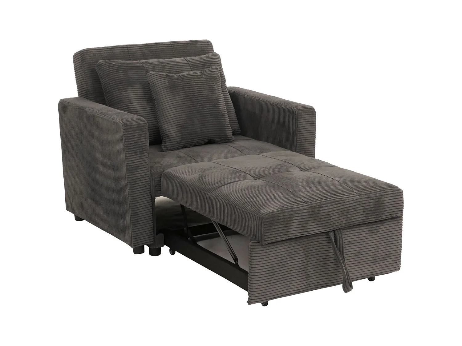 Schlafsessel MCW-L90, Dunkelgrau