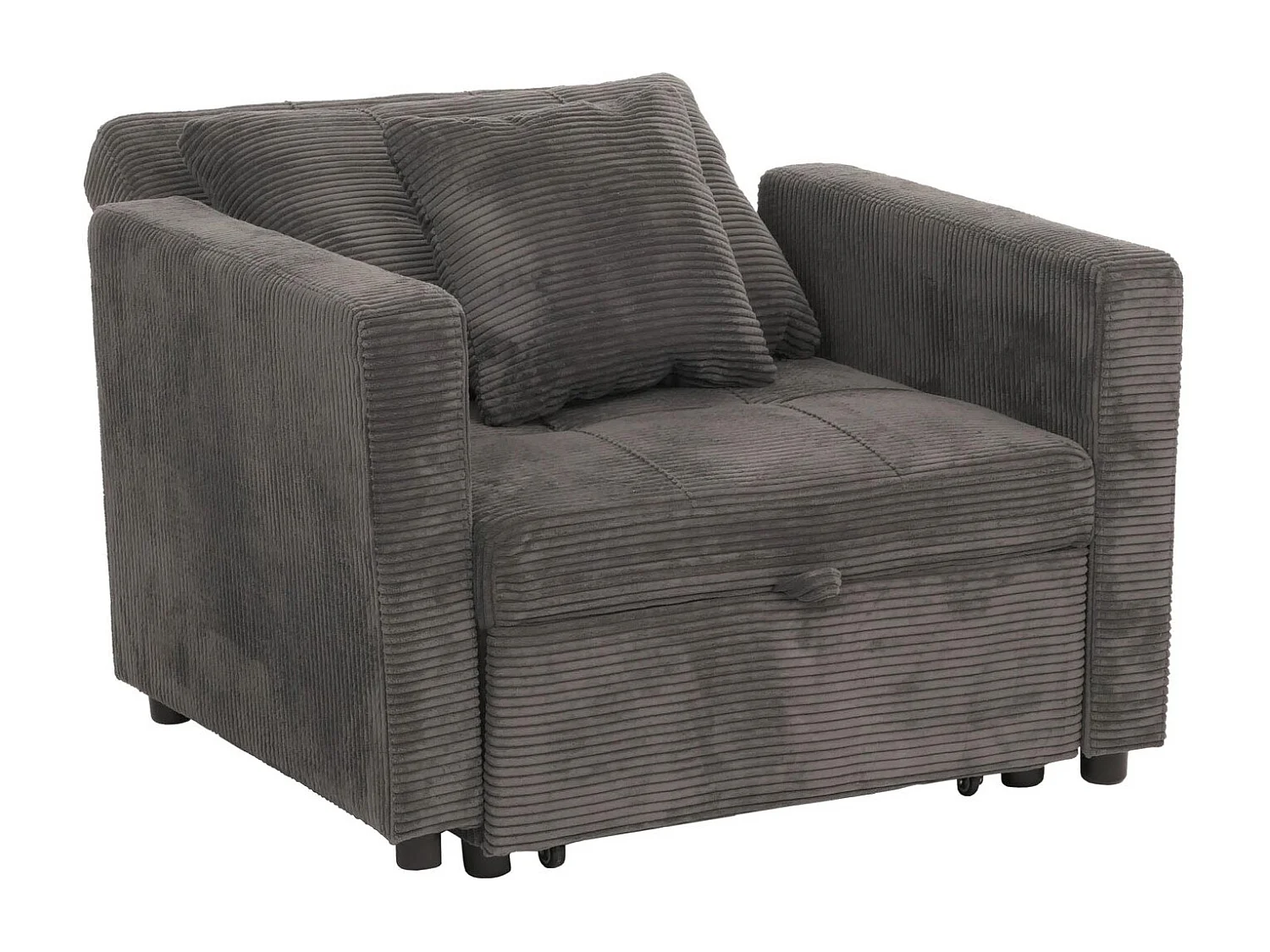 Fotel rozkładany MCW-L90,  ciemnoszary