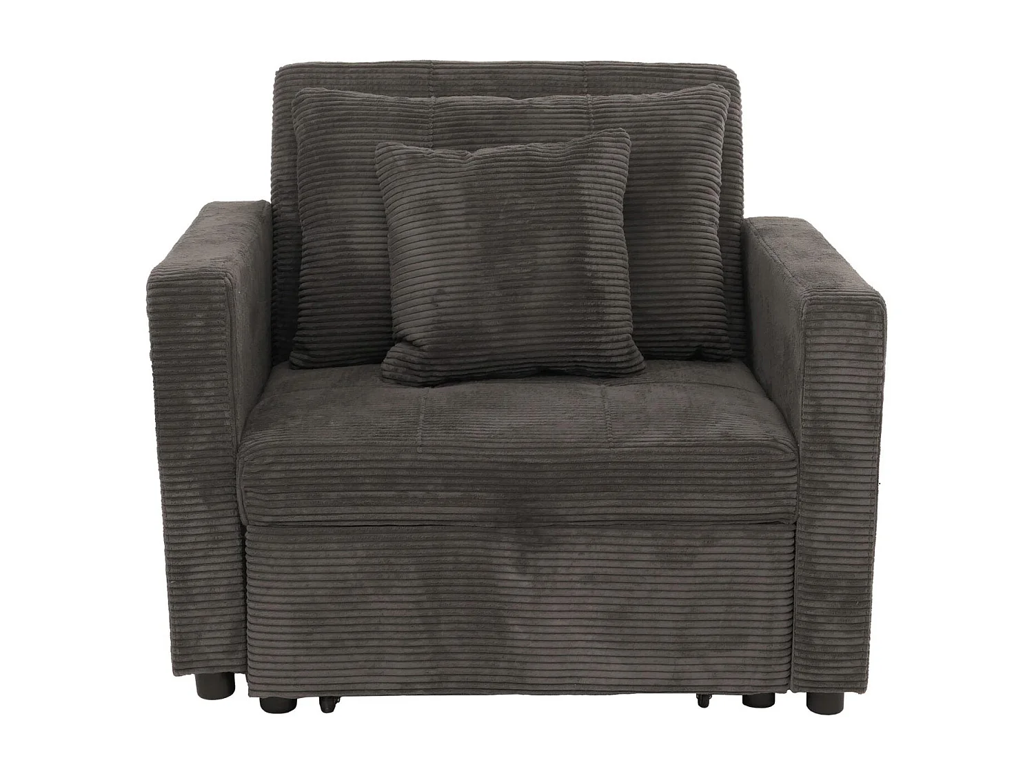 Fotel rozkładany MCW-L90,  ciemnoszary