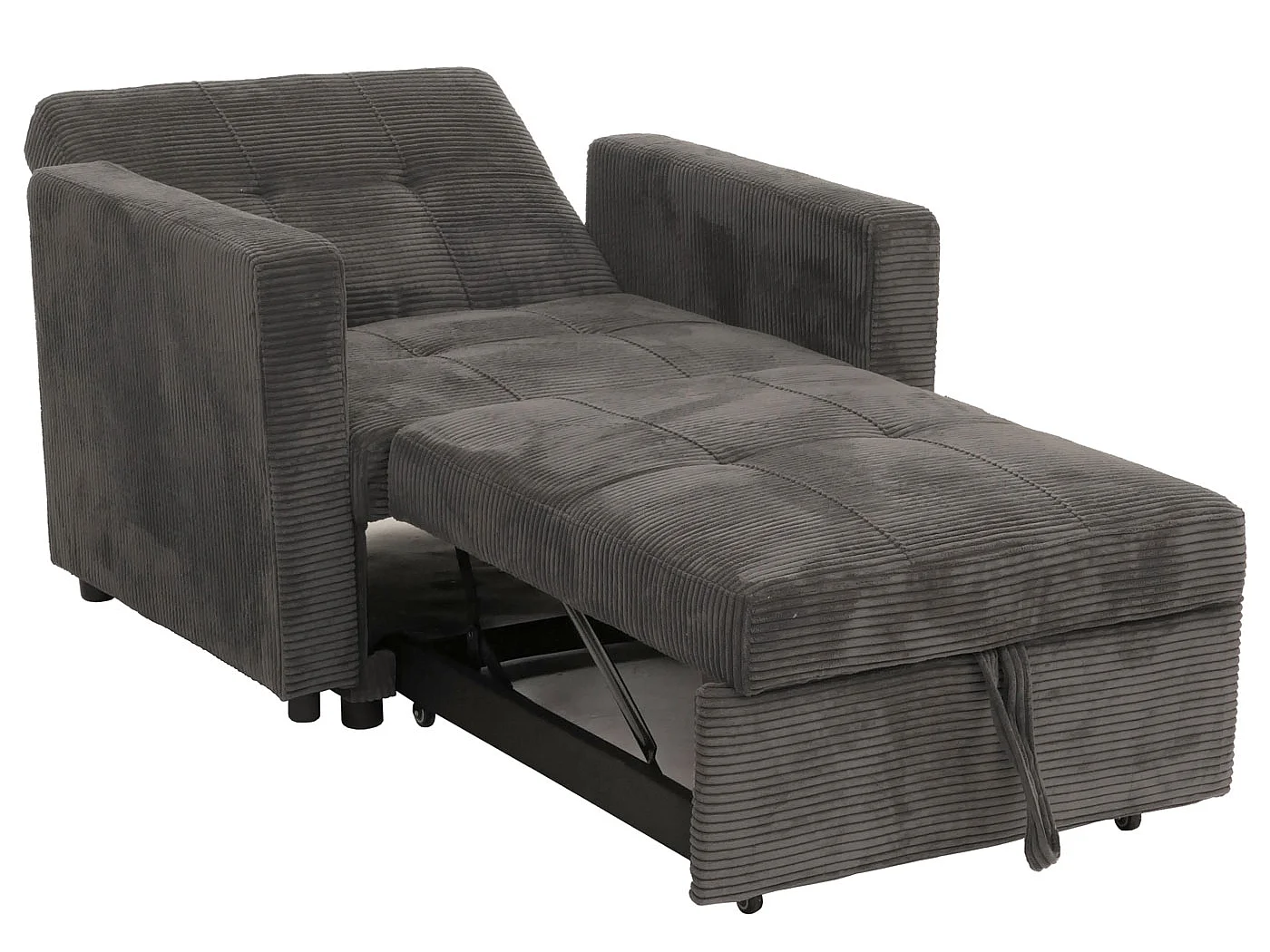 Schlafsessel MCW-L90, Dunkelgrau