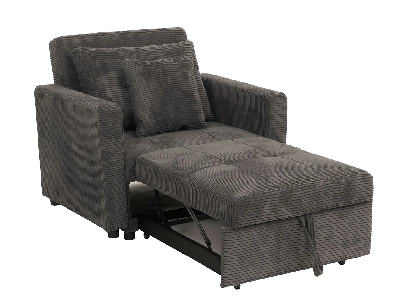 Schlafsessel MCW-L90, Dunkelgrau