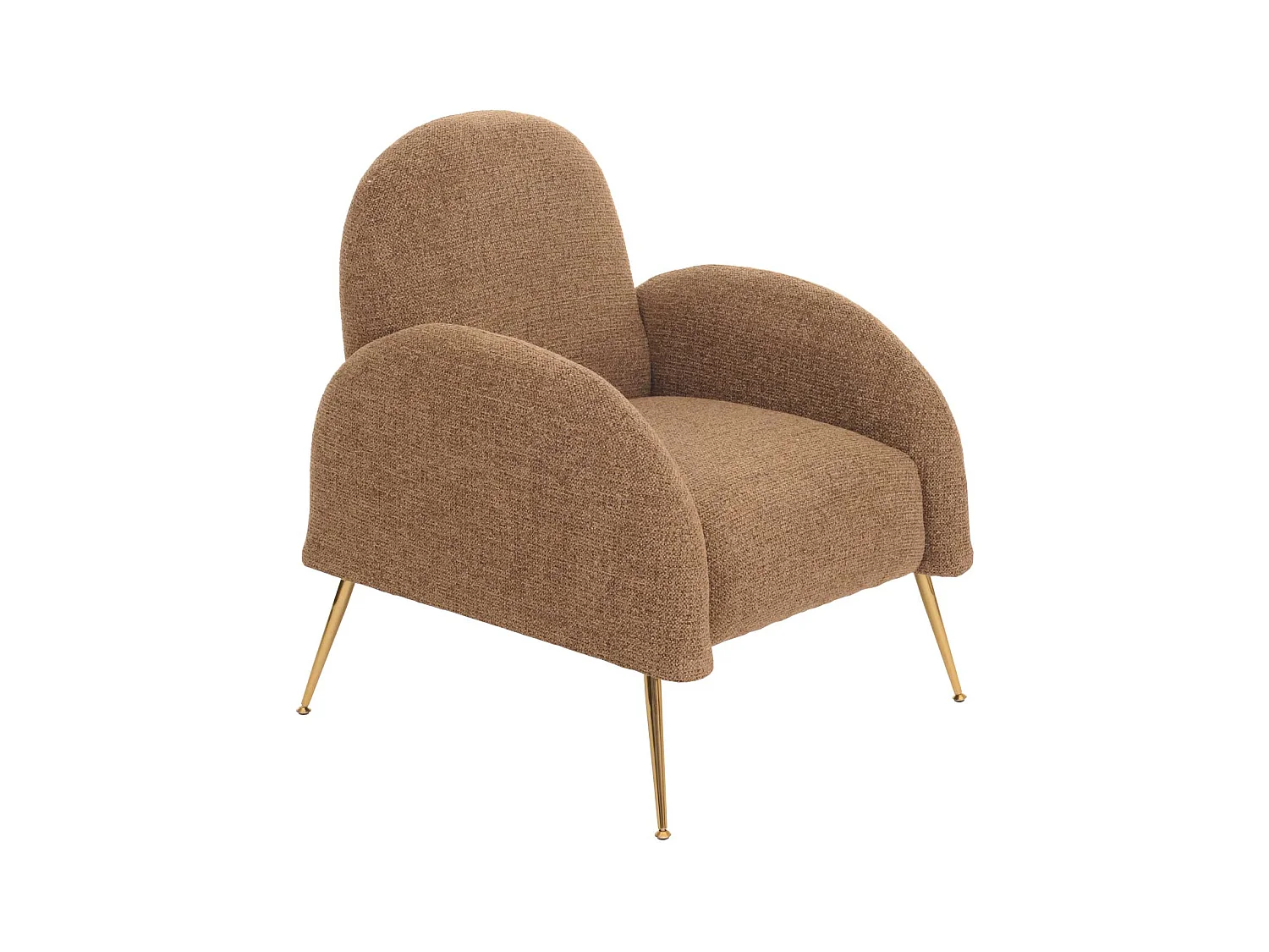 Fotel wypoczynkowy MCW-N69,  kawa