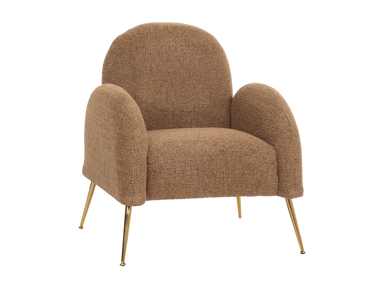 Fotel wypoczynkowy MCW-N69,  kawa