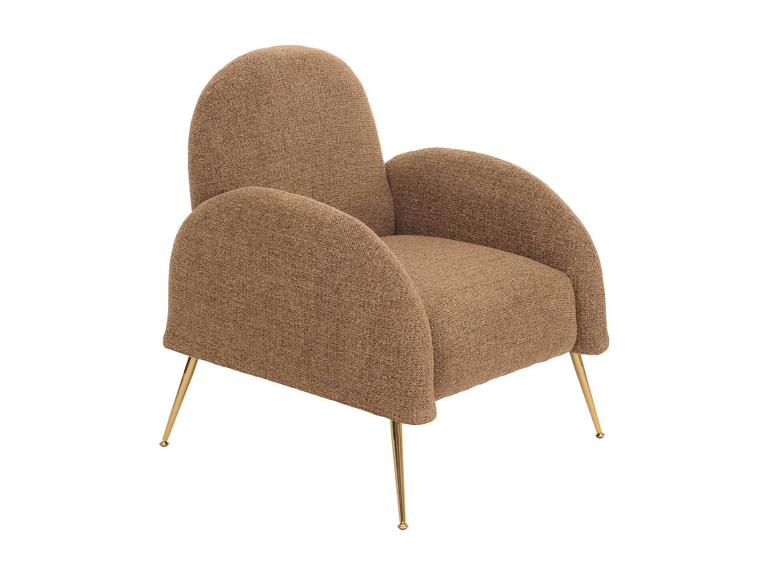 Fotel wypoczynkowy MCW-N69,  kawa