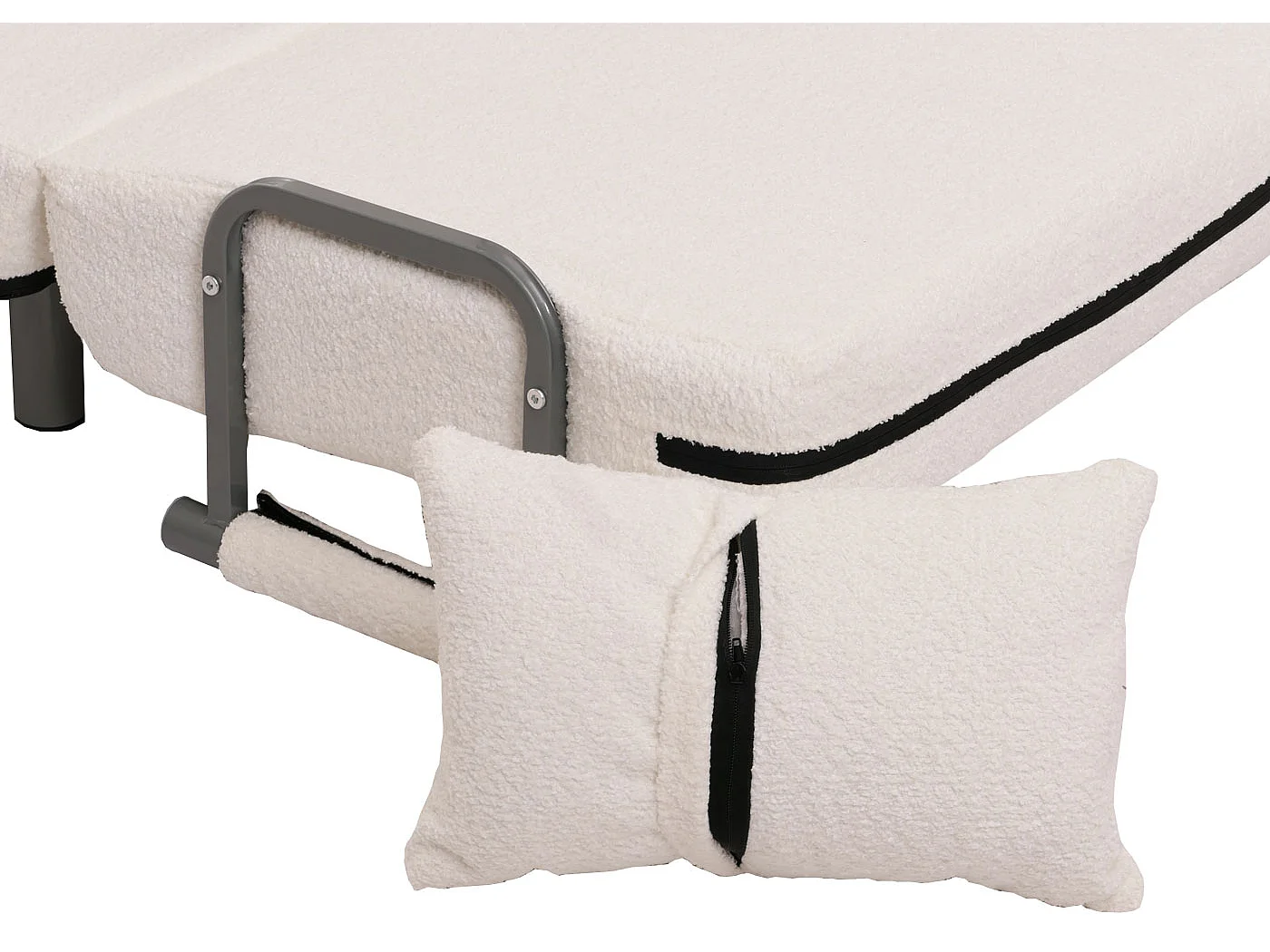 Schlafsessel MCW-K29, Creme