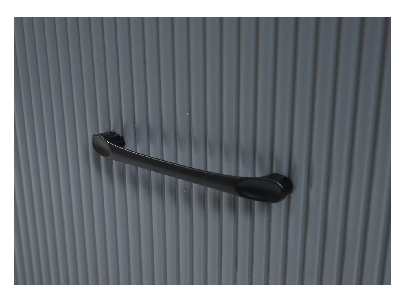 Stolik kawowy MCW-N89,  marmurowy wygląd szary