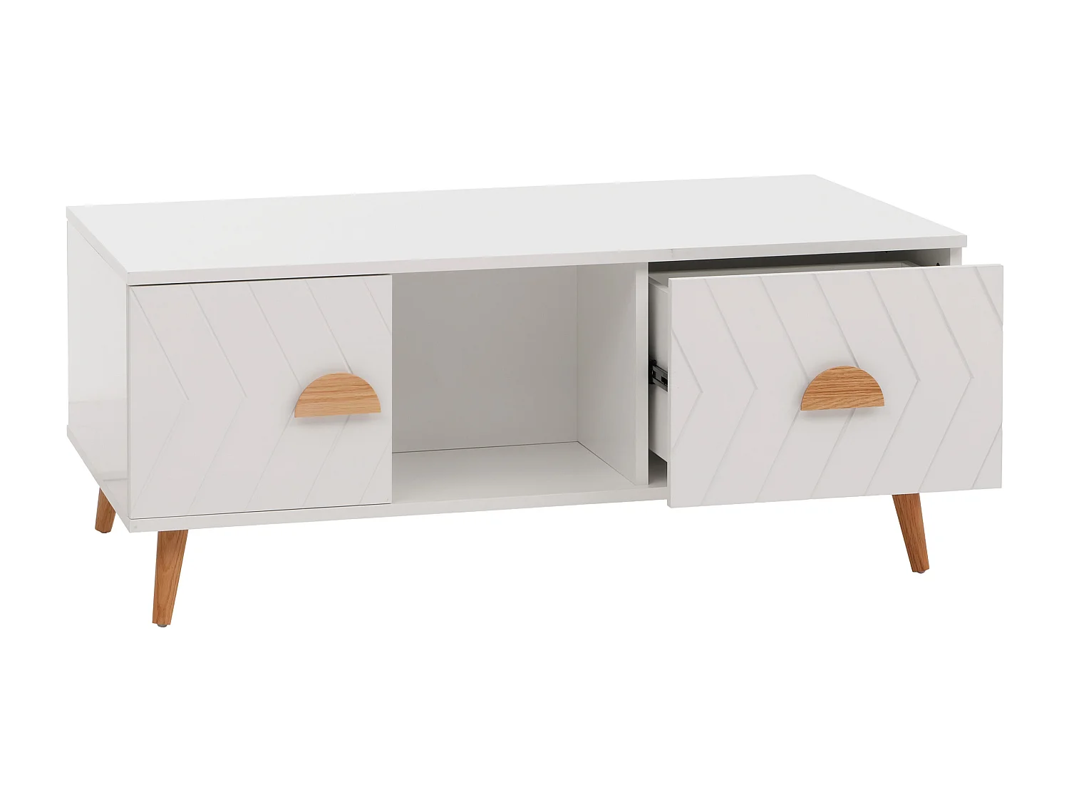 Couchtisch MCW-N89, Weiß