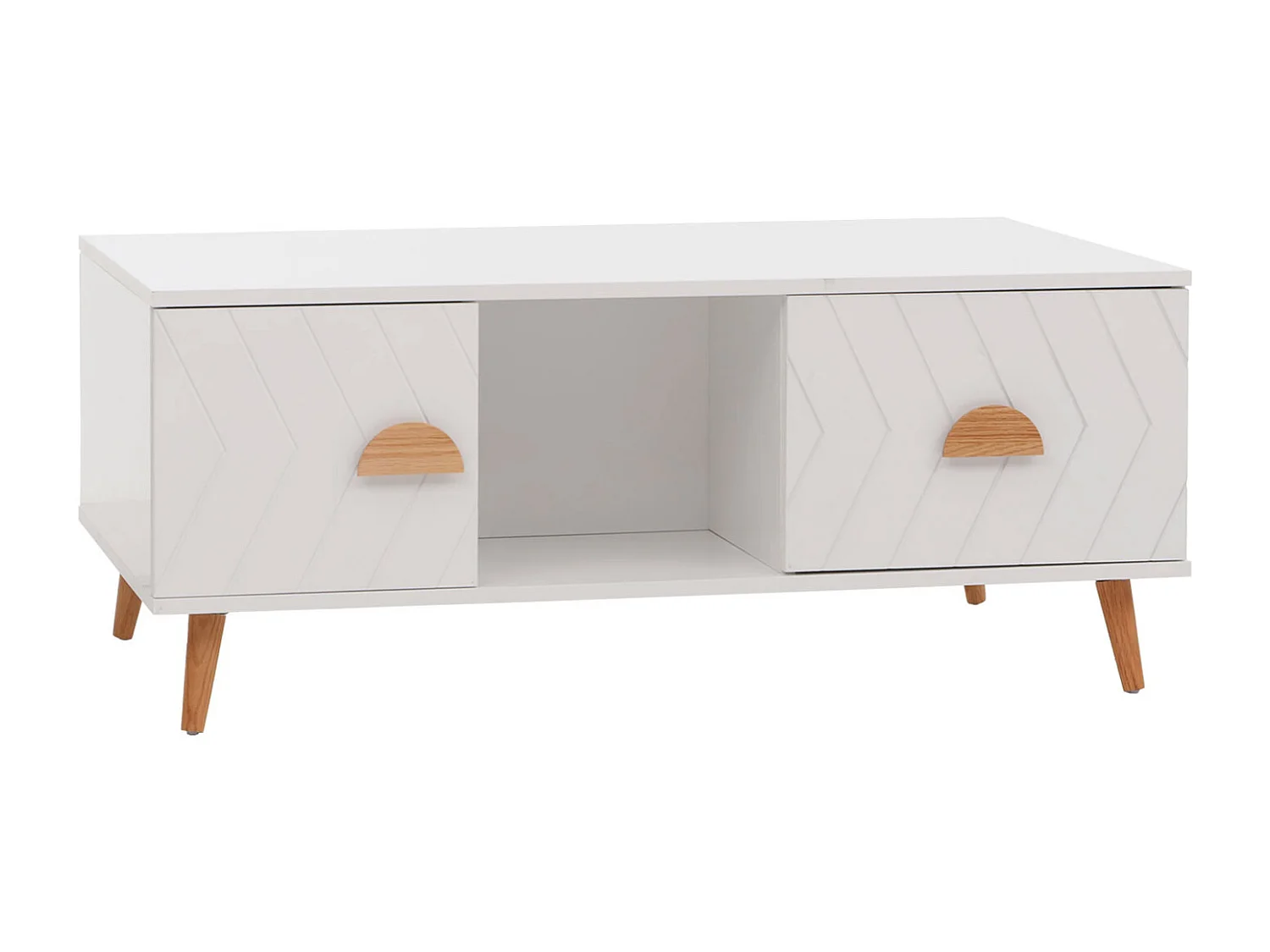 Couchtisch MCW-N89, Weiß