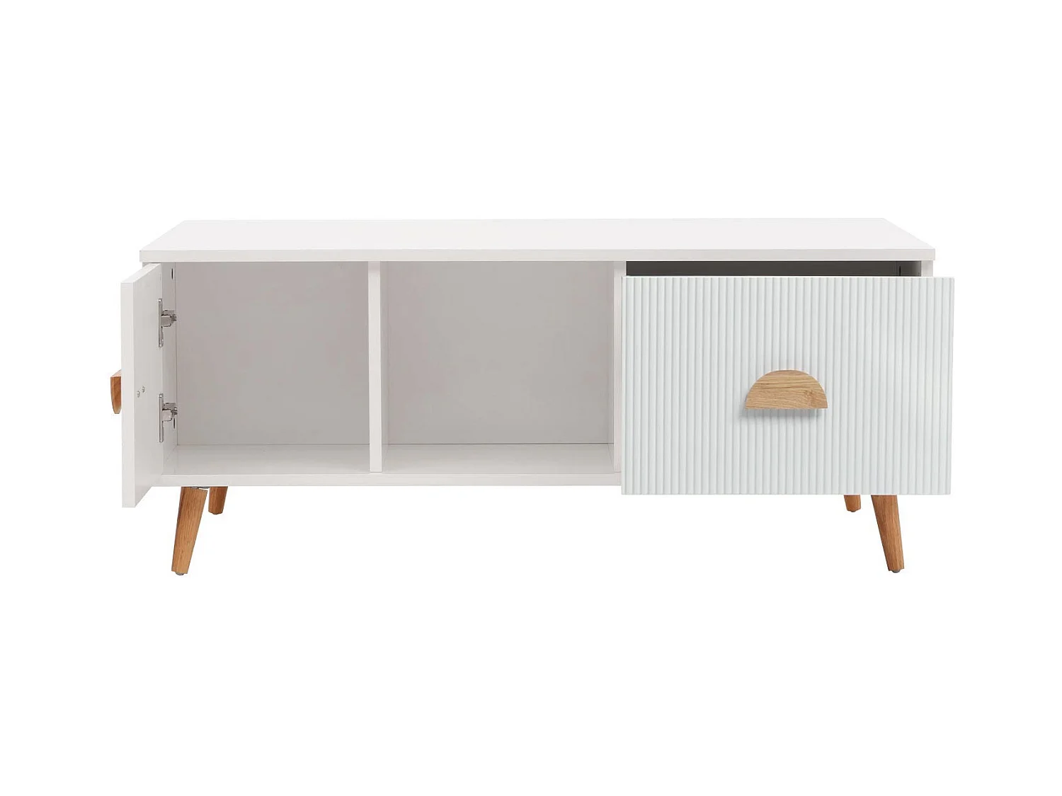 Couchtisch MCW-N89, Weiß