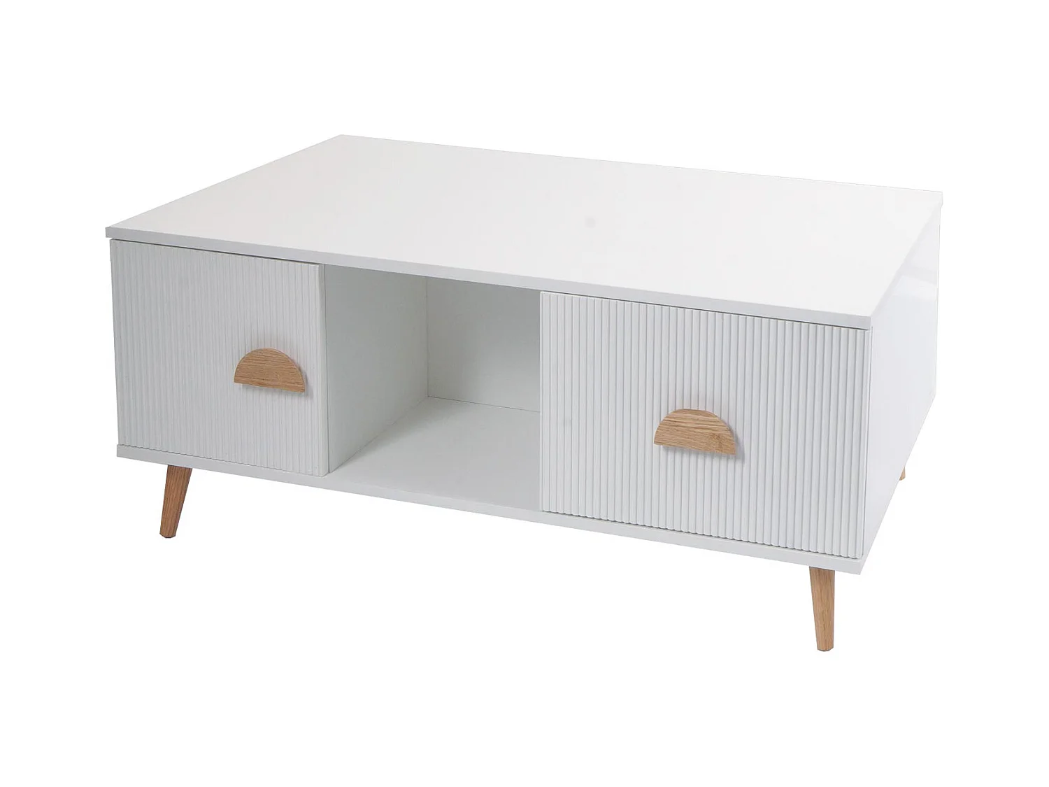 Couchtisch MCW-N89, Weiß