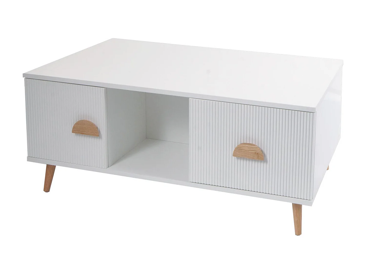 Stolik kawowy MCW-N89,  biały