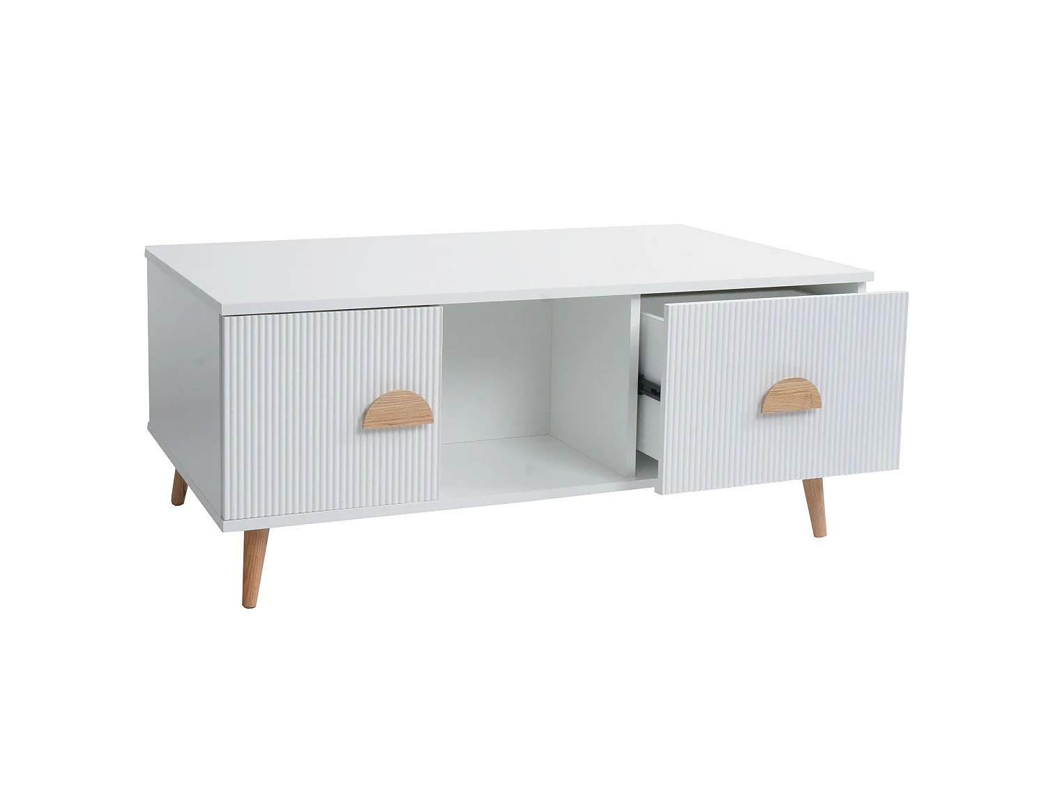 Sofabord MCW-N89,  hvid