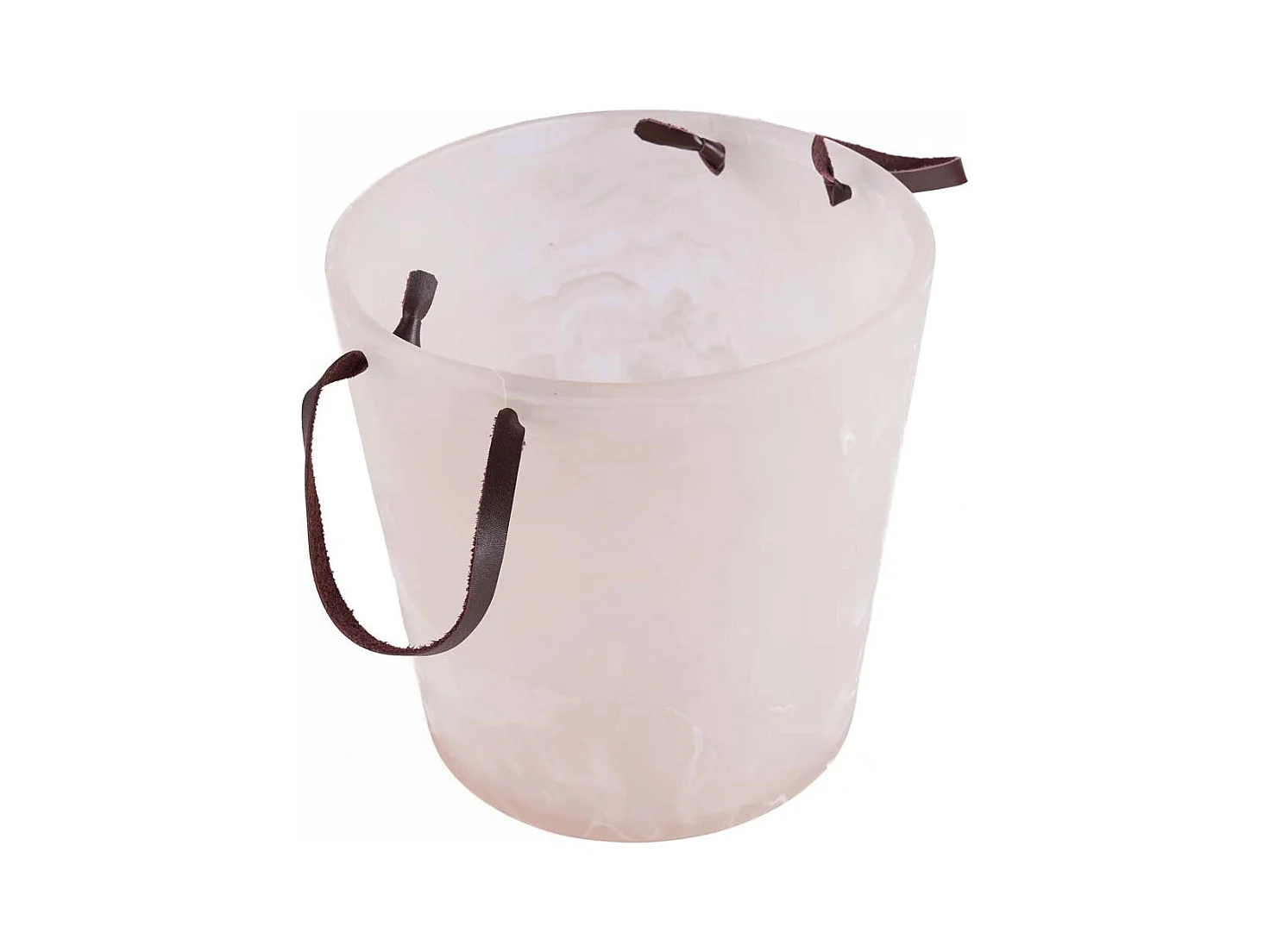 Le Seau À Glace En Résine - Rose Blanc