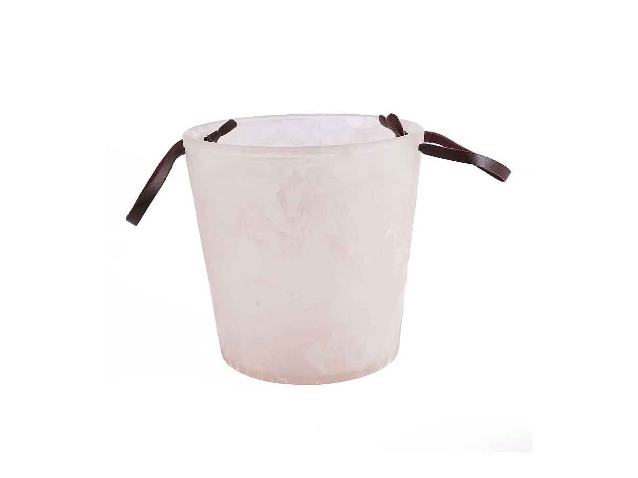 Le Seau À Glace En Résine - Rose Blanc