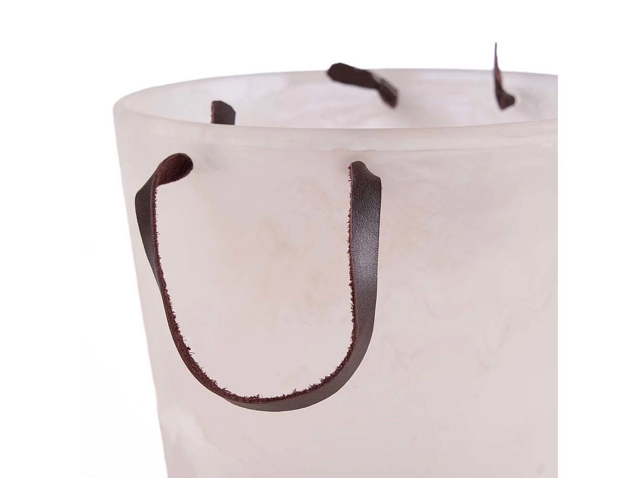 El Cubo de Hielo de Resina - Rosa Blanco