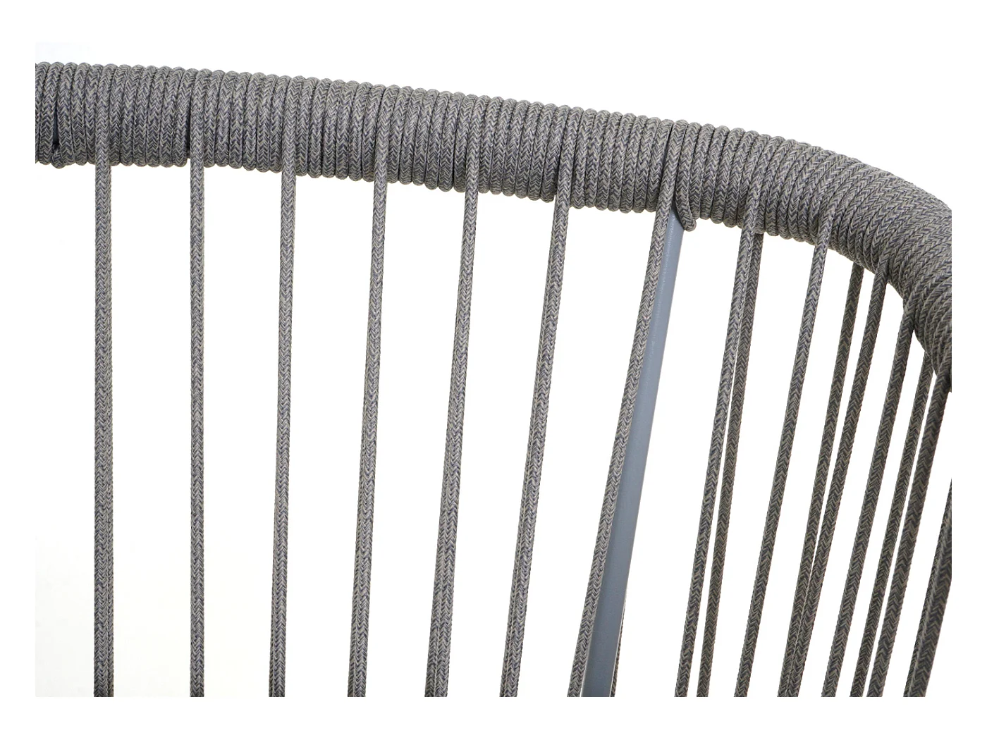 Barhocker MCW-O22 (2er-Set), Hellgrau, Kissen dunkelgrau