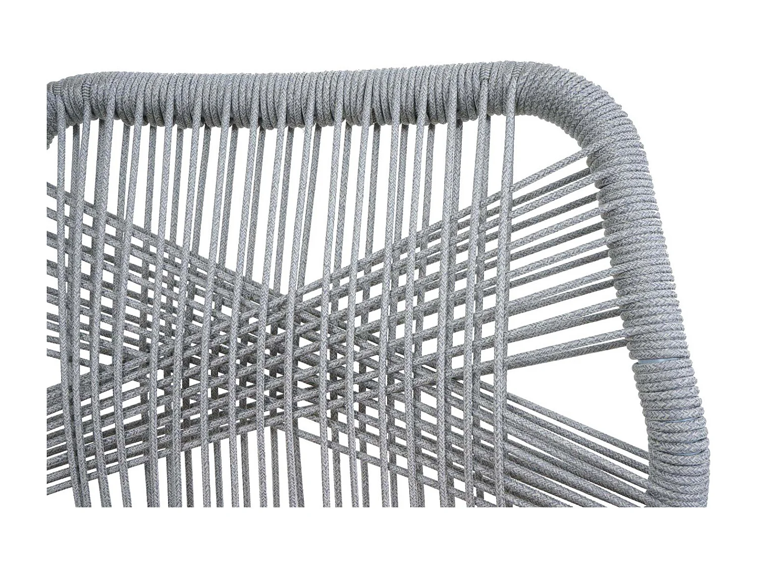 Tabouret de bar MCW-O21 (lot de 2),  gris clair, coussin gris foncé