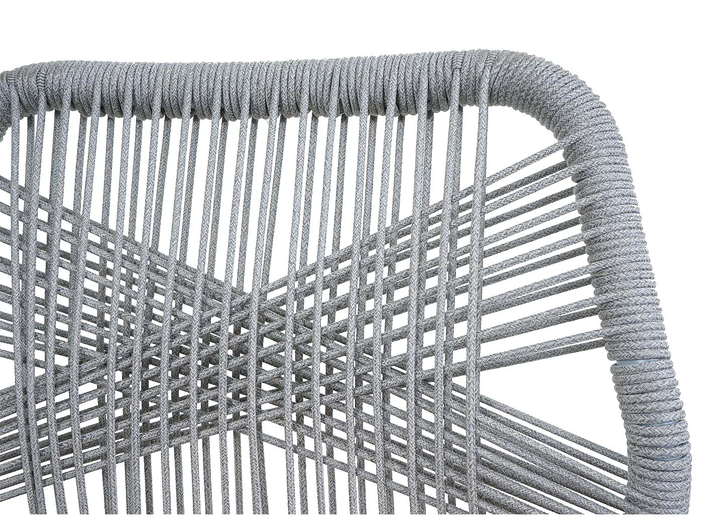 Tabouret de bar MCW-O21 (lot de 2),  gris clair, coussin gris foncé