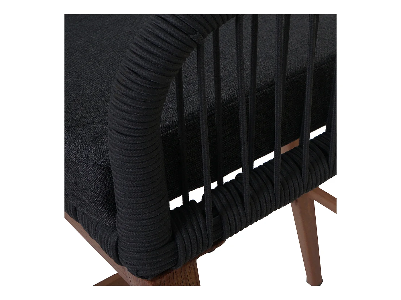 Barhocker MCW-O22 (2er-Set), Anthrazit, Kissen dunkelgrau