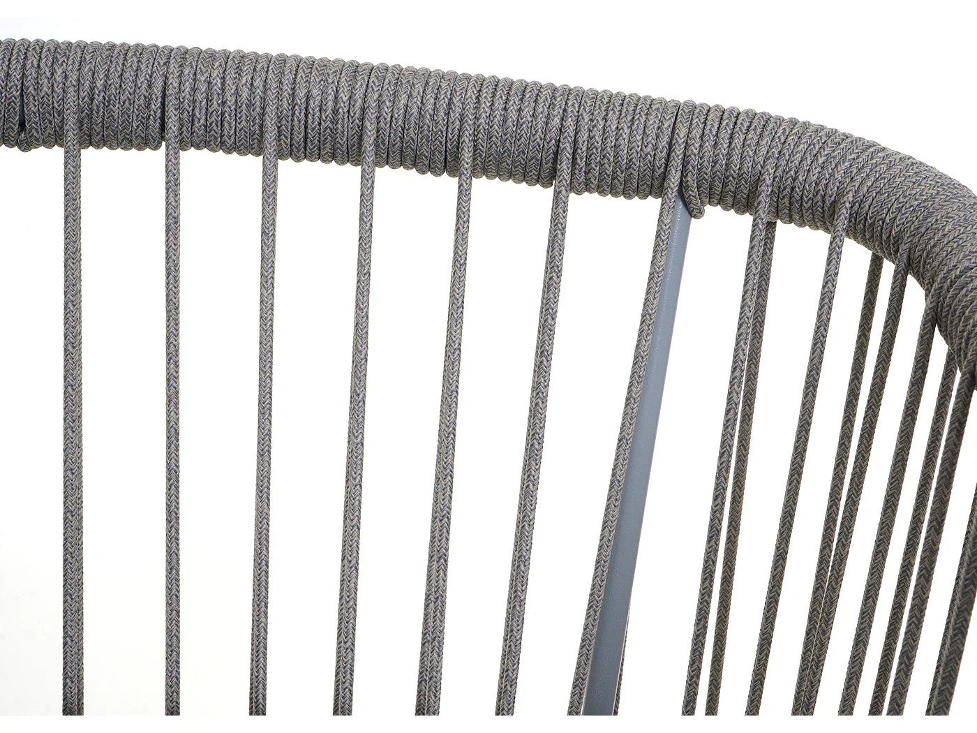 Barhocker MCW-O22 (2er-Set), Hellgrau, Kissen dunkelgrau