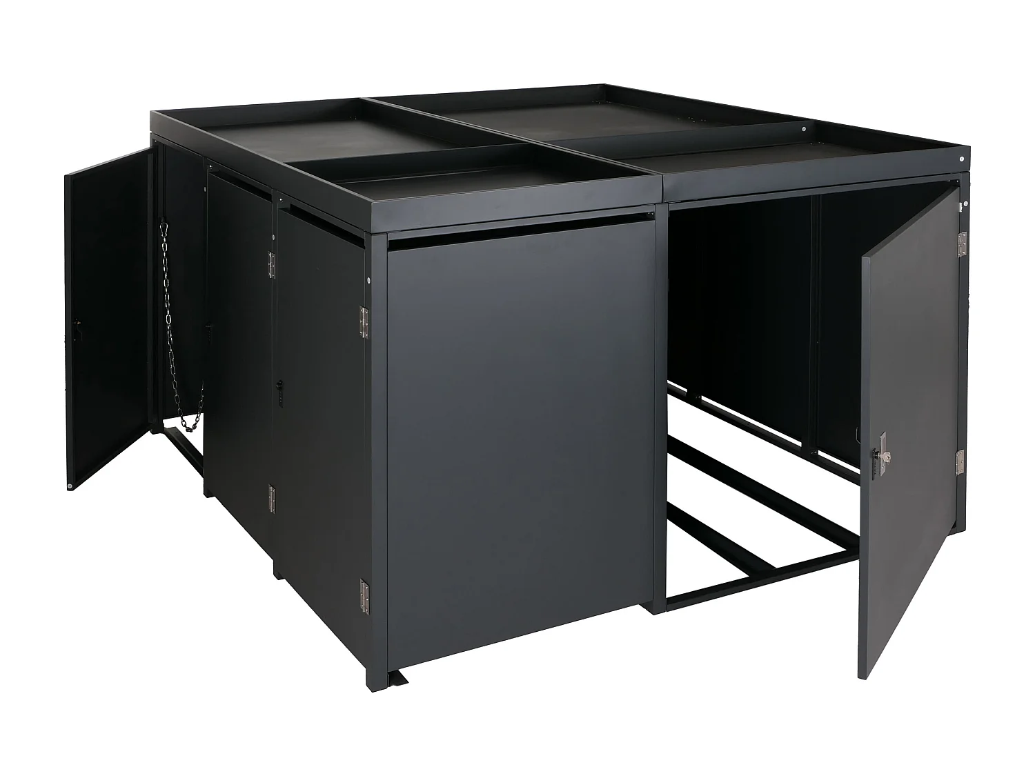 Osłona na pojemnik na śmieci/garaż na rowery MCW-N79