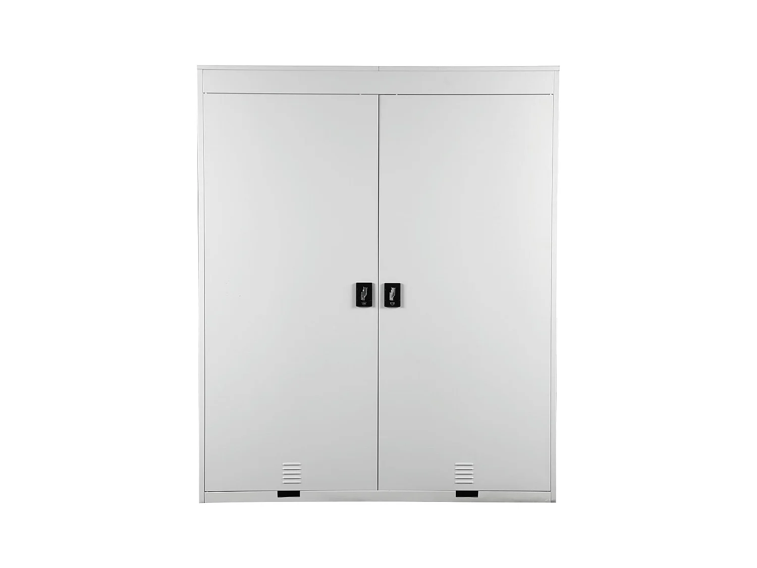 2er-Fahrradgarage MCW-H66, Hellgrau