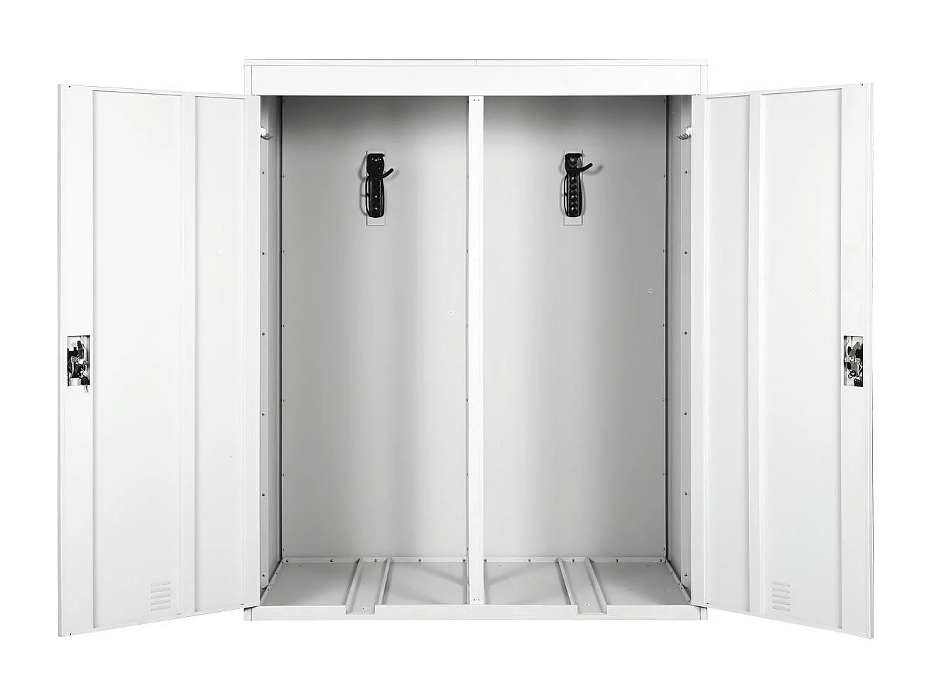 Fietsenstalling voor 2 fietsen MCW-H66,  lichtgrijs