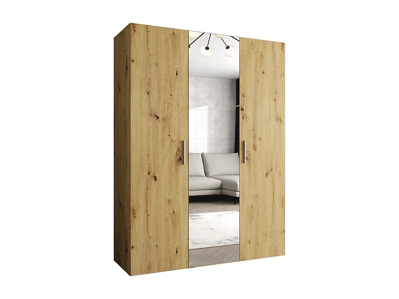 Armoire à portes battantes Bari 2 202/150/52 3 portes (artisan)