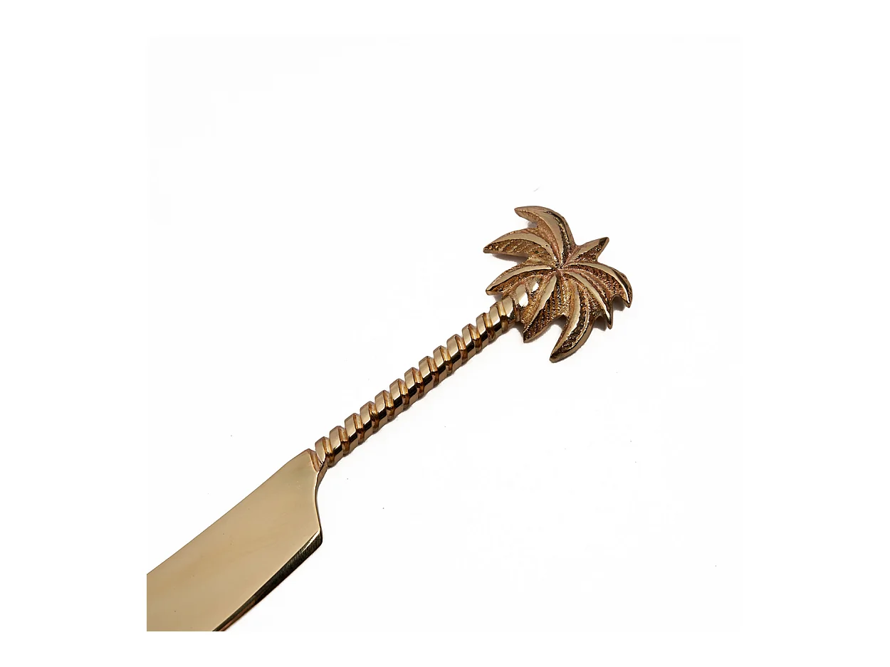 Le Couteau À Fromage Palm Tree - Or