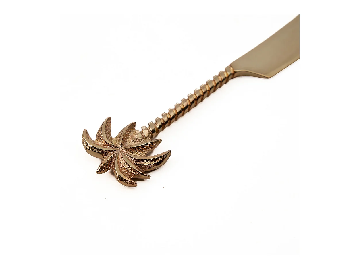 Le Couteau À Fromage Palm Tree - Or