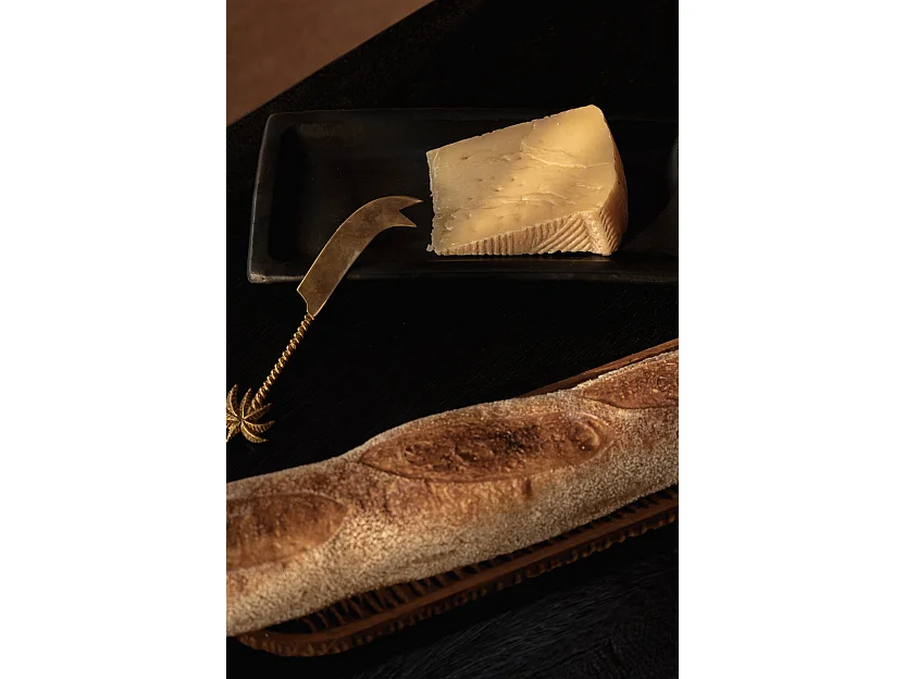 The Palm Tree Cheese Knife - Gold