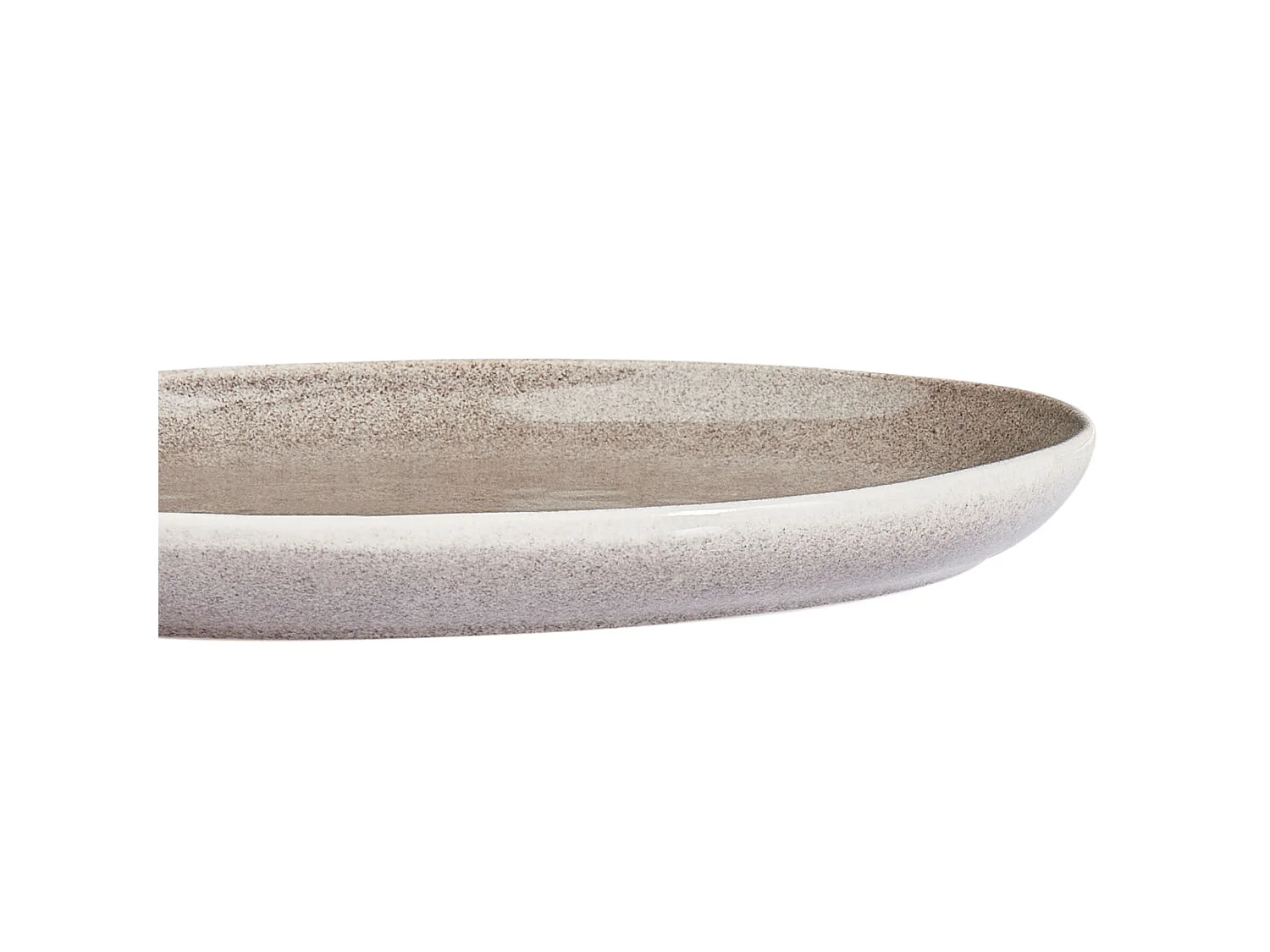 Speiseteller 8er Set COSTMARY Steinzeug Grau