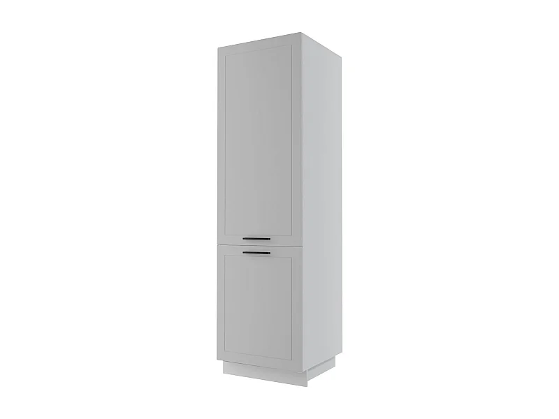 GESCHIRRSCHRANK Kvantum D14/DP/60/207 Dust Grey Matt / Weiß Matt 60 / 59 / 207cm