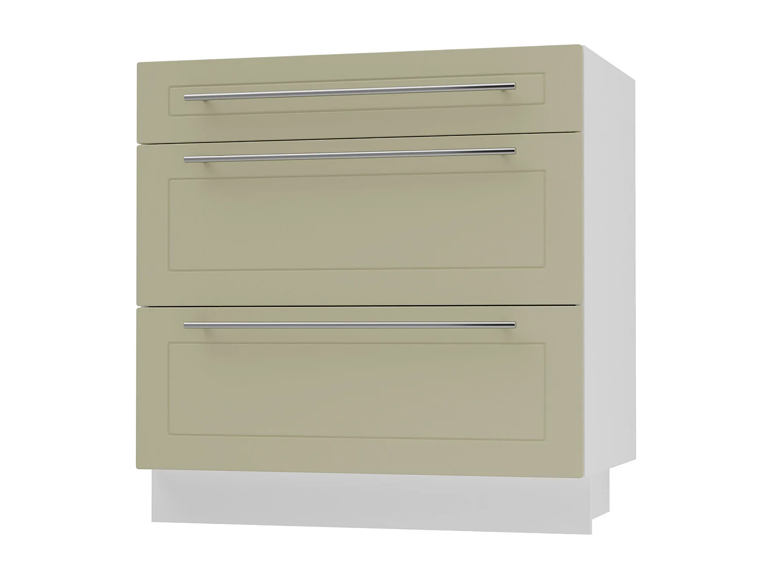 SCHUBLADENUNTERSCHRANK Kvantum D3A/80 80 / 50 / 82cm