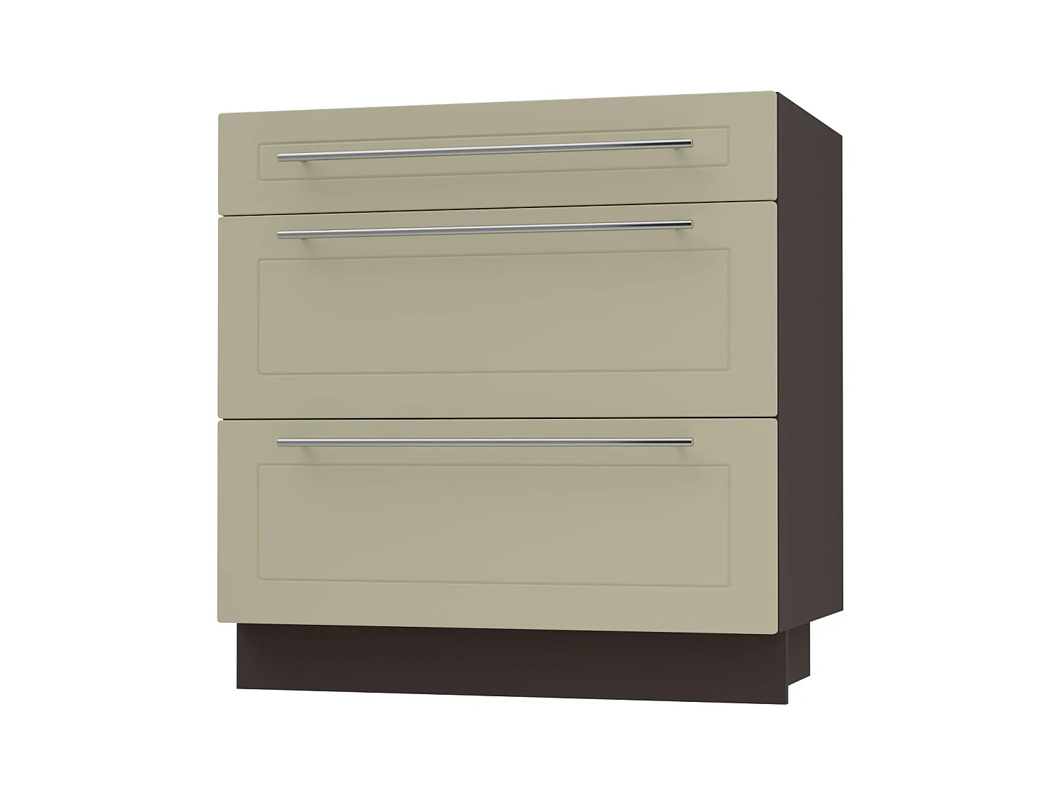 SCHUBLADENUNTERSCHRANK Kvantum D3A/80 80 / 50 / 82cm