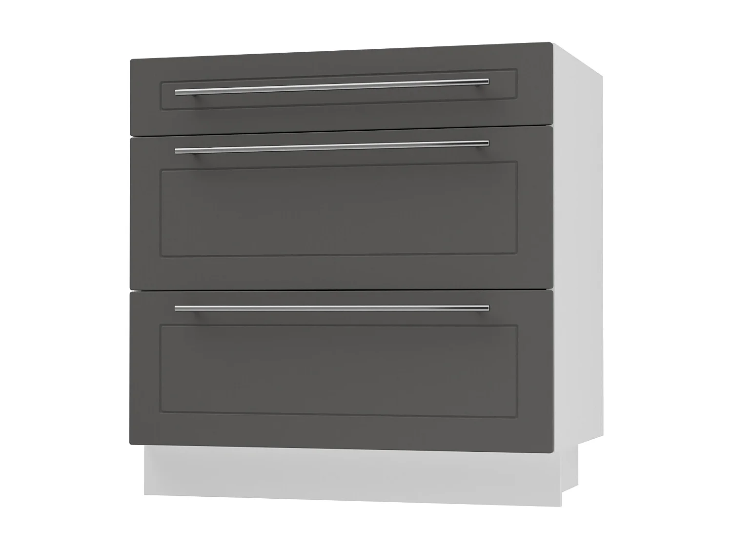 SCHUBLADENUNTERSCHRANK Kvantum D3M/80 80 / 50 / 82cm