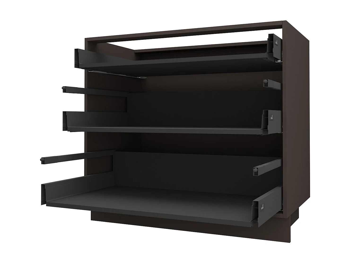 SCHUBLADENUNTERSCHRANK Kvantum D3A/80 80 / 50 / 82cm