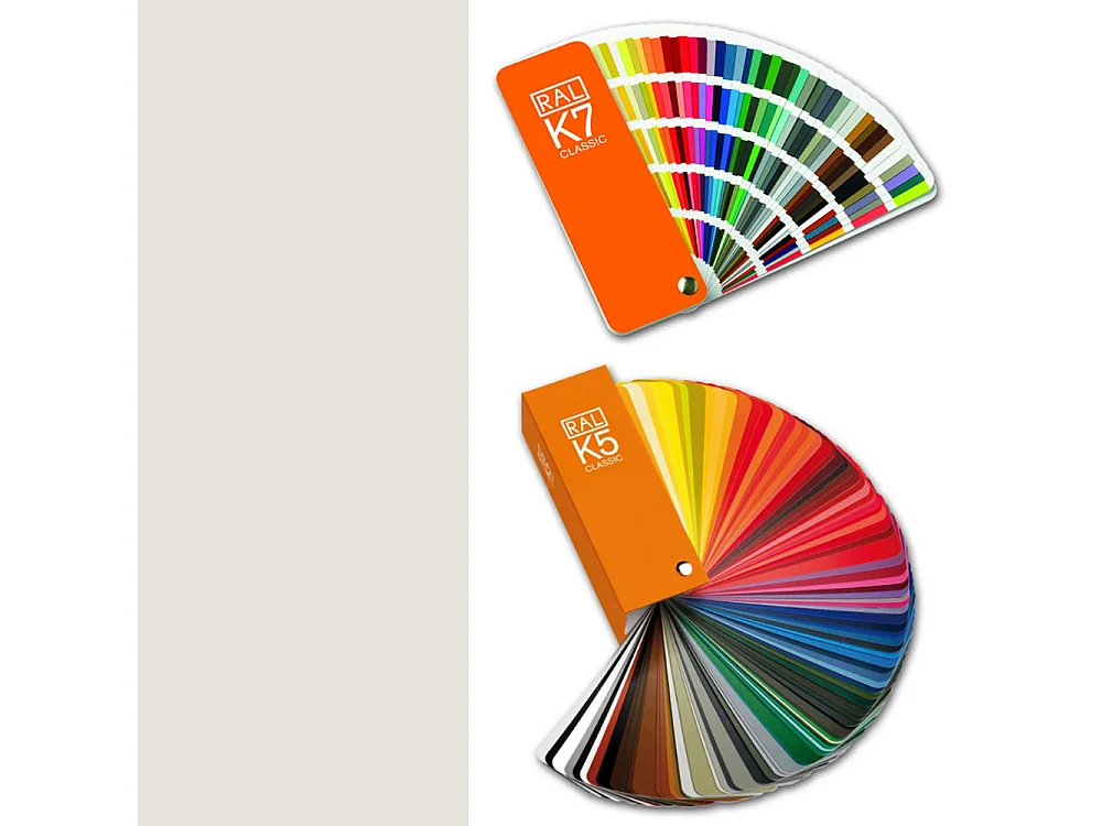 SCHUBLADENUNTERSCHRANK Brerra D2A/80 Korpus grau / Front RAL Wunschfarbe (K5 oder K7) 80 / 50 / 82 cm Schubladensystem HETTICH InnoTech Atira