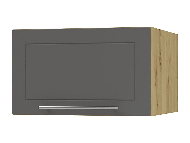 KLAPPHÄNGESCHRANK Kvantum W6B/60 Graphit Matt / Eiche Artisan Matt 60 / 59 / 36cm