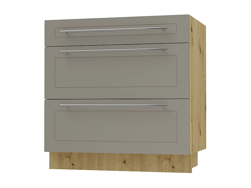 SCHUBLADENUNTERSCHRANK Kvantum D3A/80 80 / 50 / 82cm