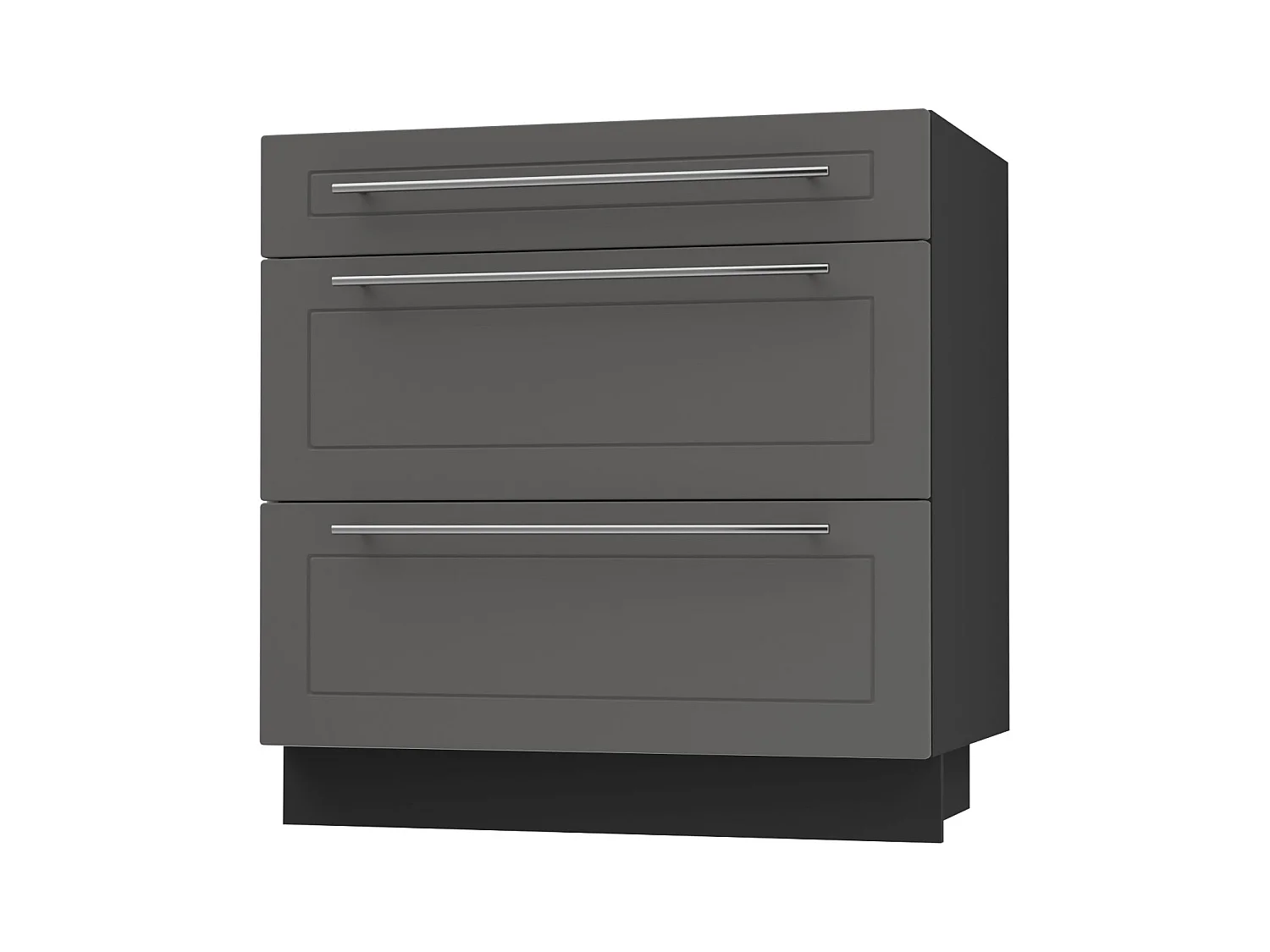 SCHUBLADENUNTERSCHRANK Kvantum D3A/80 80 / 50 / 82cm