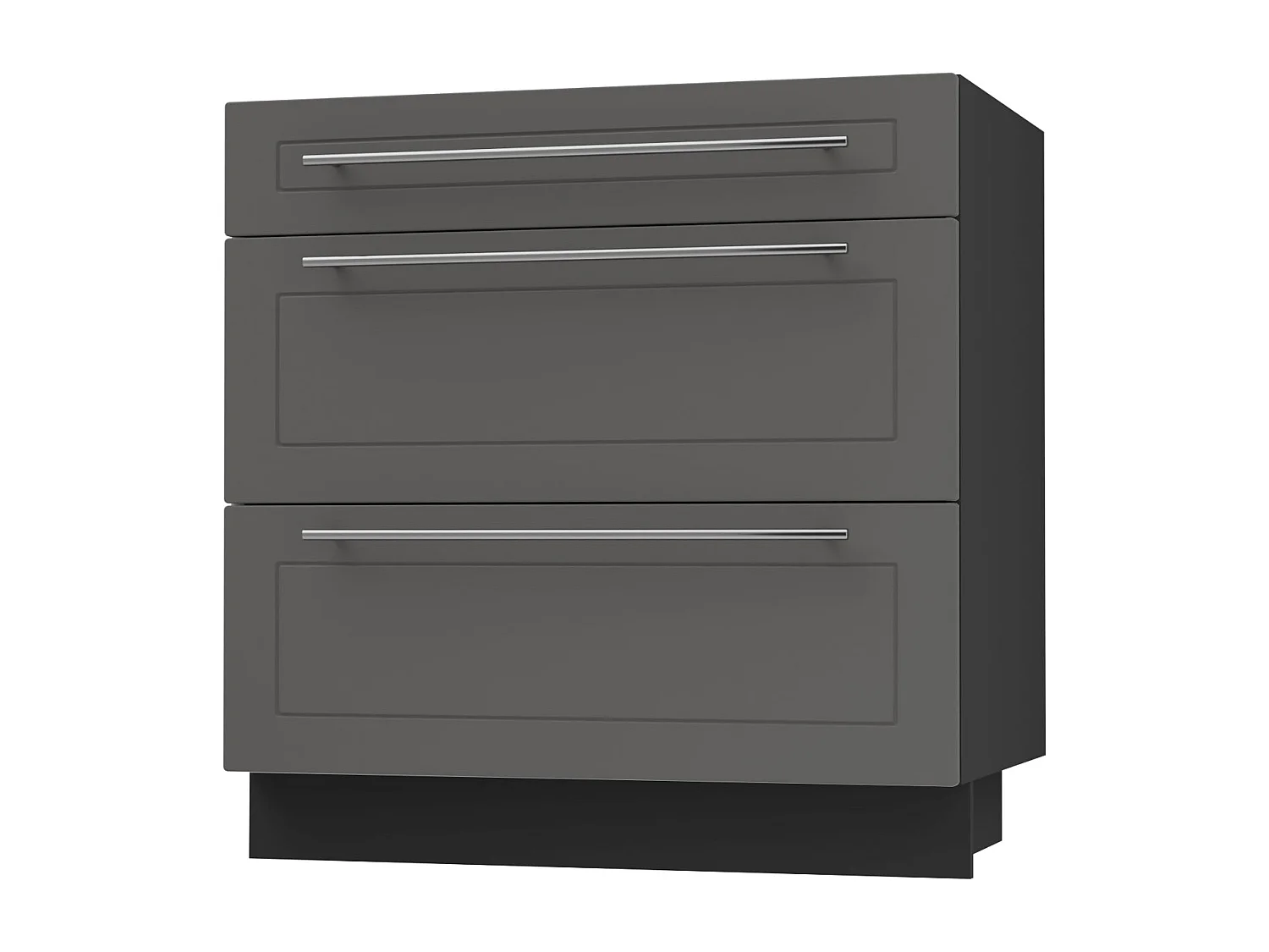 SCHUBLADENUNTERSCHRANK Kvantum D3A/80 80 / 50 / 82cm