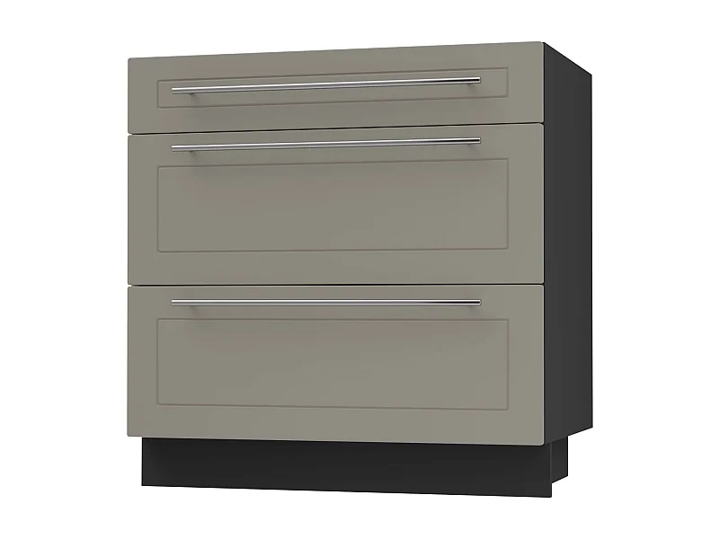 SCHUBLADENUNTERSCHRANK Kvantum D3M/80 80 / 50 / 82cm