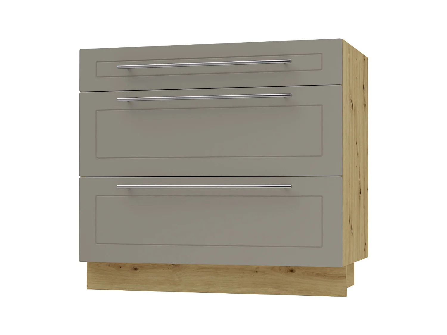 SCHUBLADENUNTERSCHRANK Kvantum D3A/90 90 / 50 / 82cm