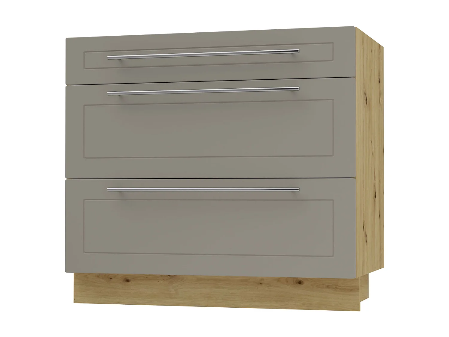 SCHUBLADENUNTERSCHRANK Kvantum D3A/90 90 / 50 / 82cm