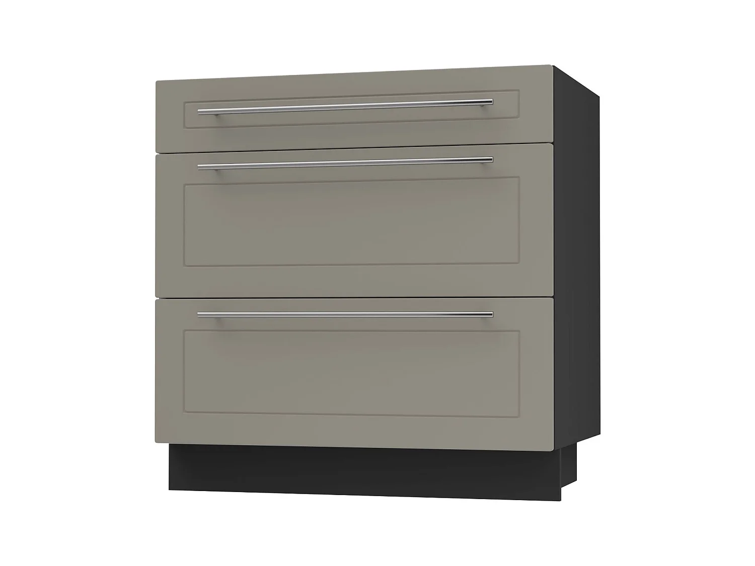 SCHUBLADENUNTERSCHRANK Kvantum D3A/80 80 / 50 / 82cm