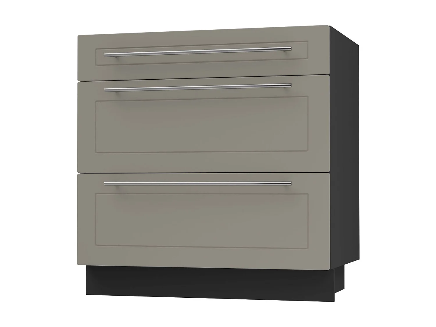 SCHUBLADENUNTERSCHRANK Kvantum D3A/80 80 / 50 / 82cm