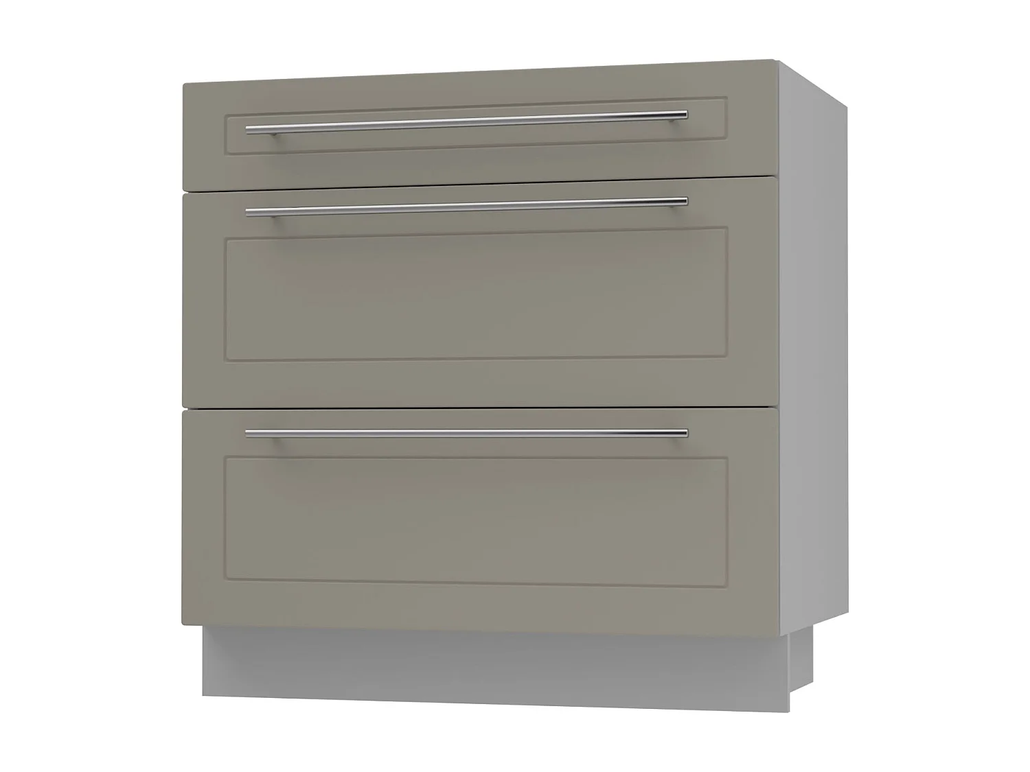 SCHUBLADENUNTERSCHRANK Kvantum D3A/80 80 / 50 / 82cm