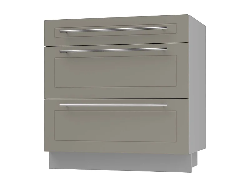 SCHUBLADENUNTERSCHRANK Kvantum D3A/80 80 / 50 / 82cm