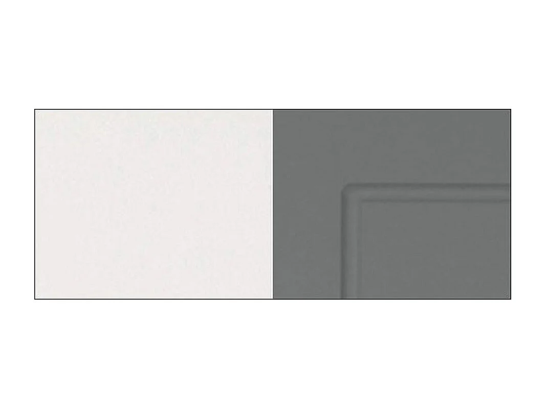 APOTHEKERSCHRANK Kvantum 2D14K/40/kargo Dust Grey Matt / Weiß Matt 40 / 59 / 207cm